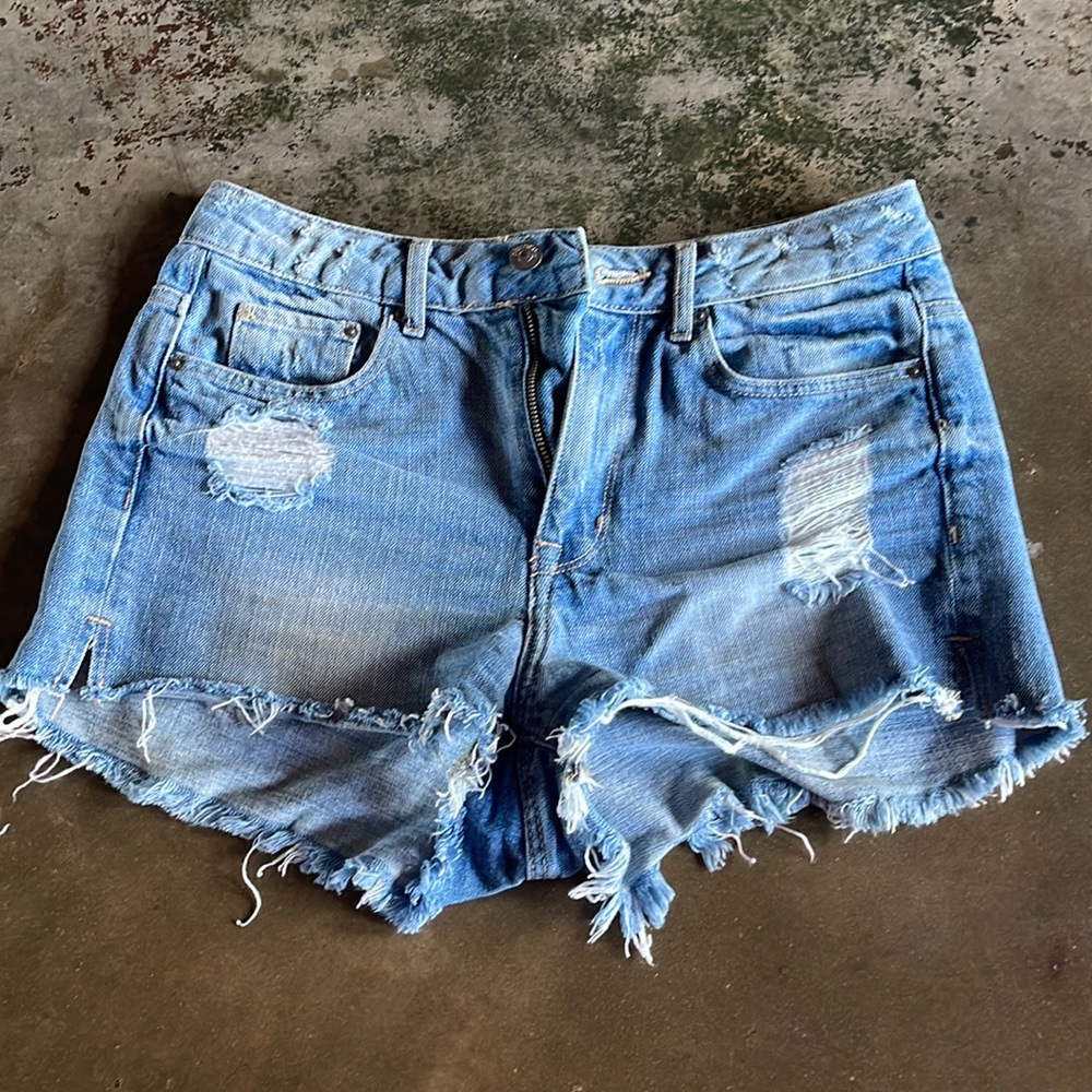 Blue Jean Shorts